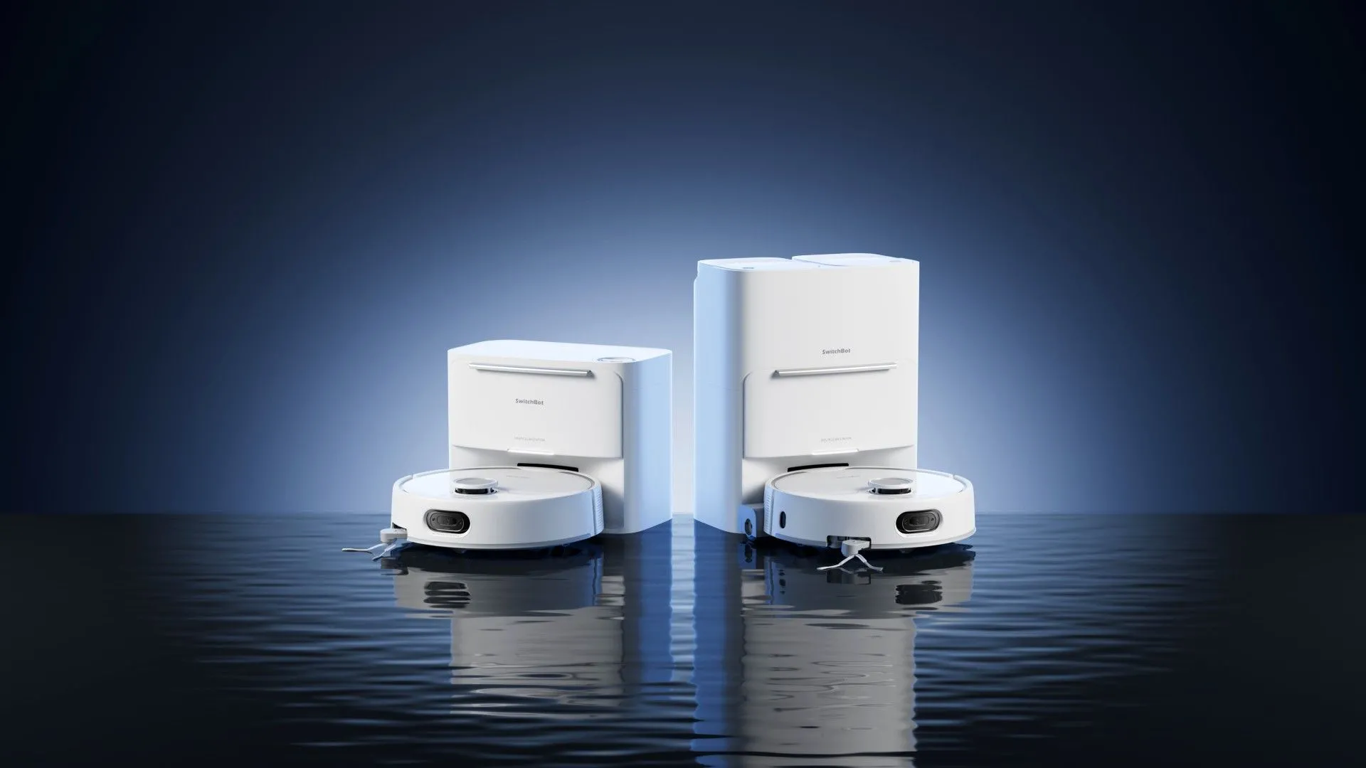 Robot làm sạch sàn Switchbot S20 Pro và trạm sạc