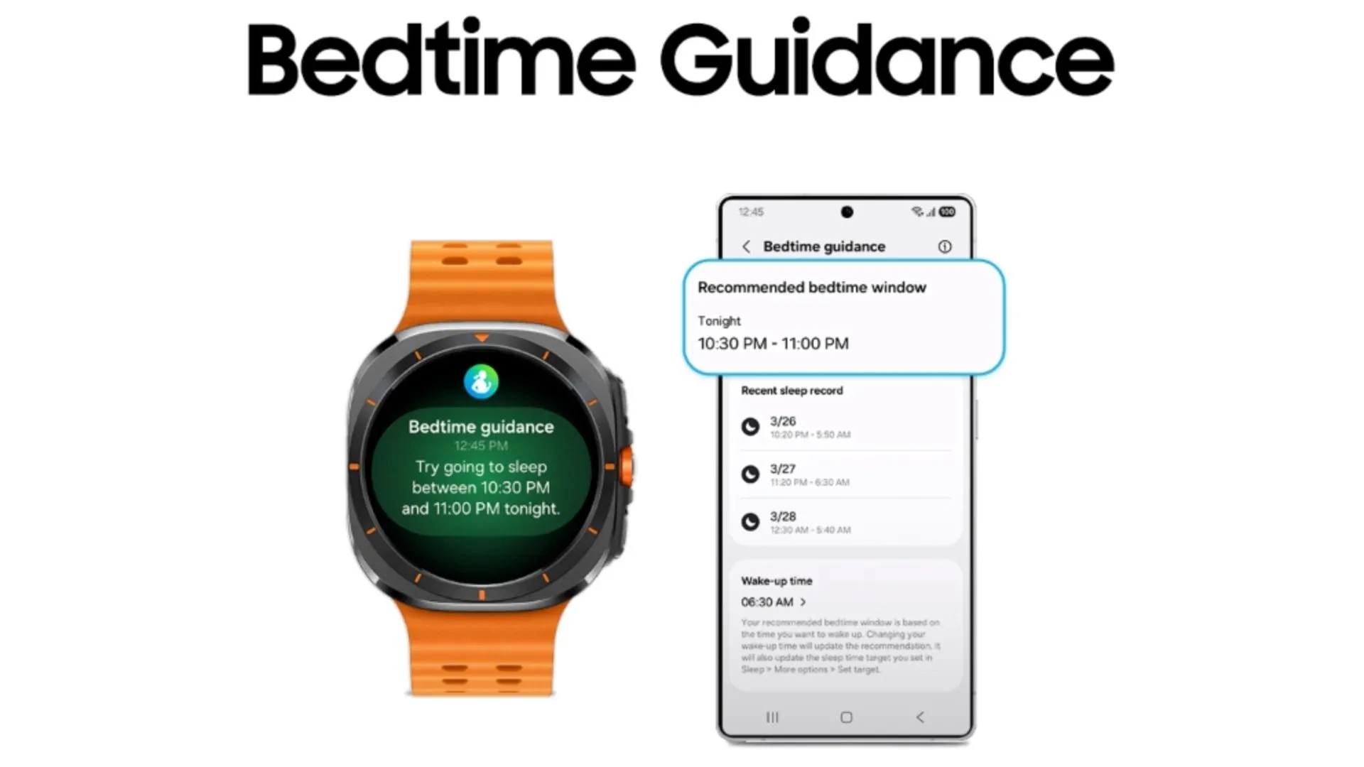 Tính năng theo dõi giấc ngủ mới và các cải tiến sức khỏe trên Galaxy Watch Ultra với bản cập nhật One UI 8 (Wear OS 6).